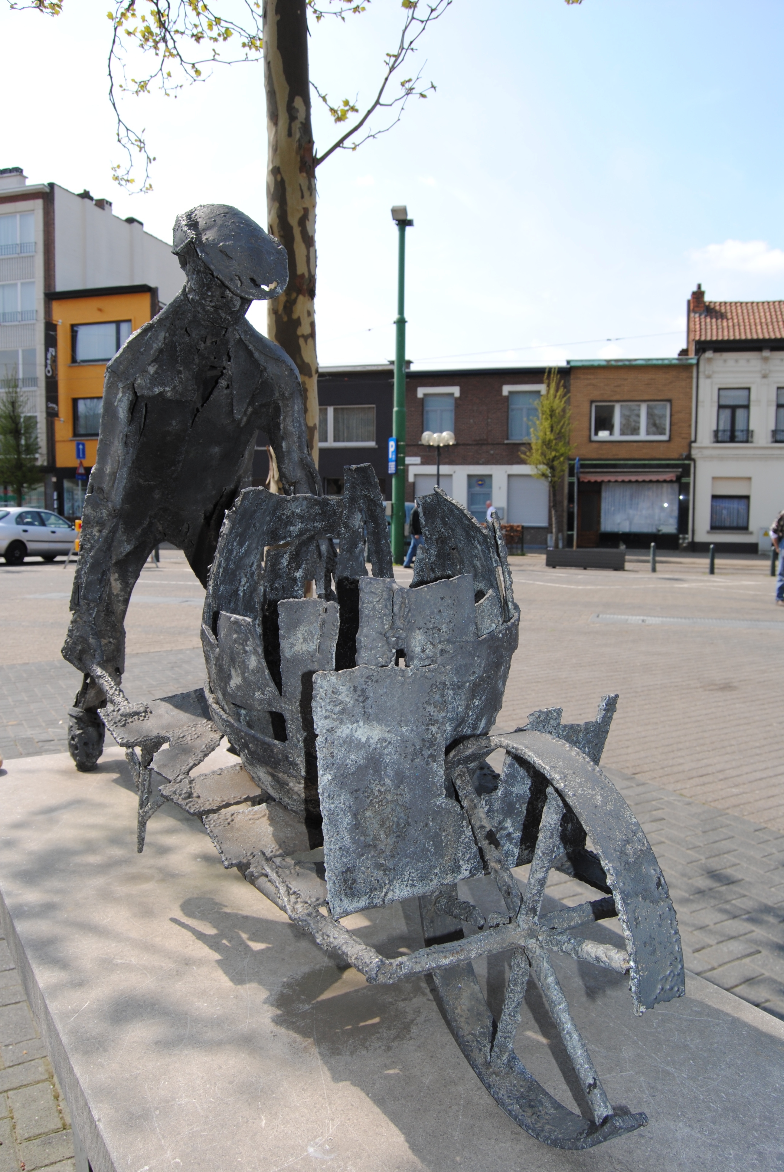 Standbeeld Den Hobokenaar